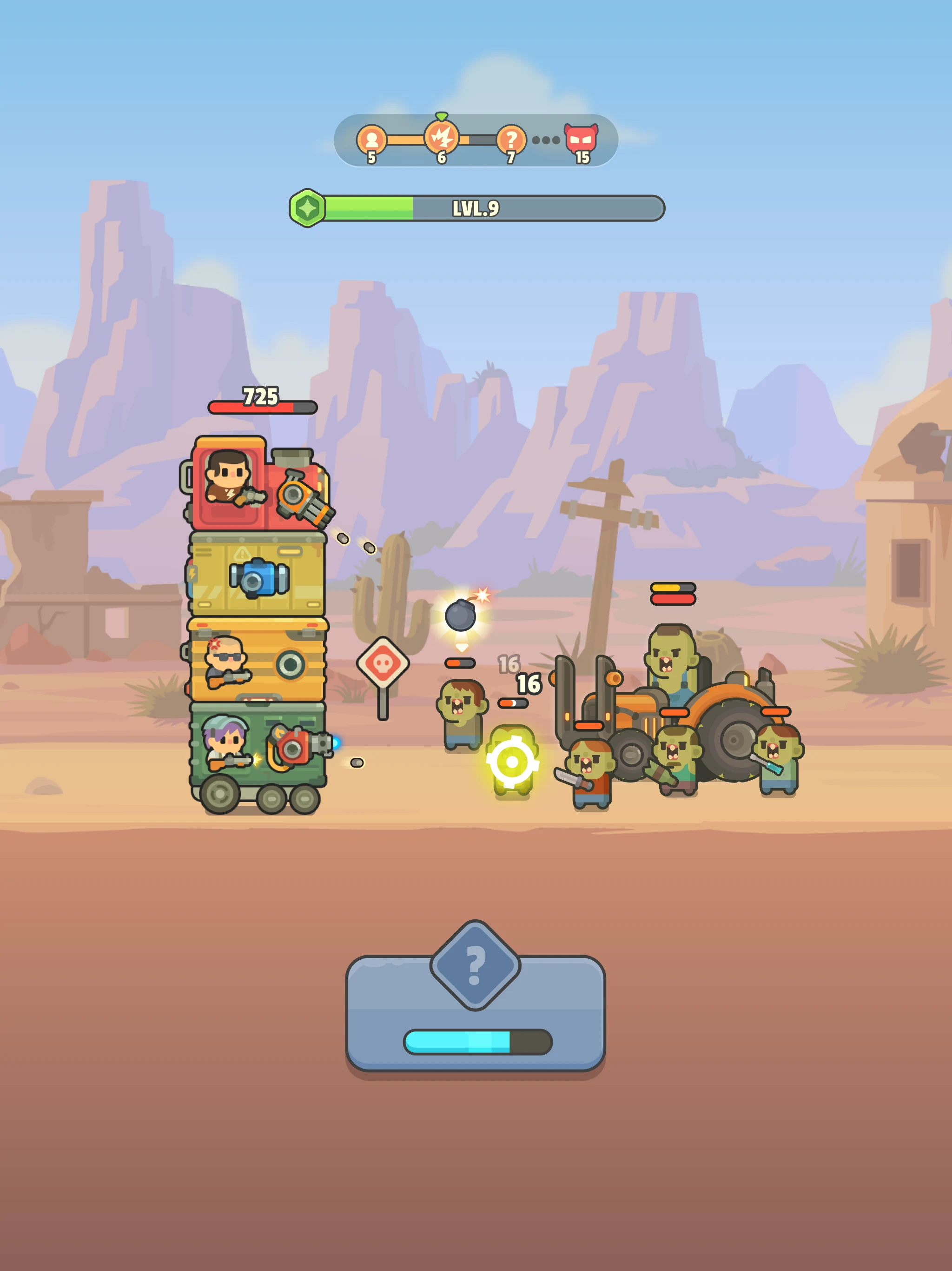 My Train Defense - Idle TD screenshot