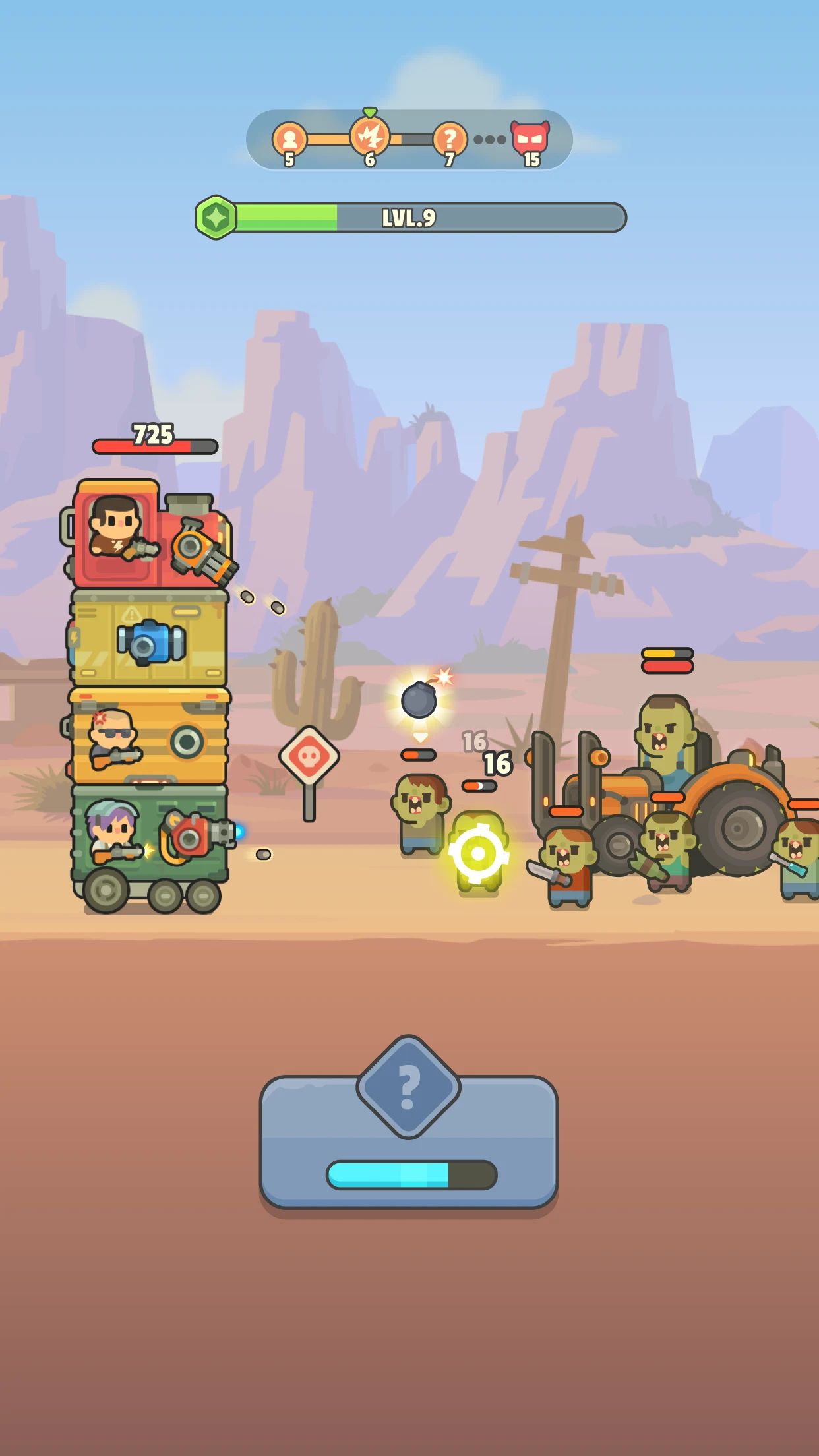 My Train Defense - Idle TD screenshot