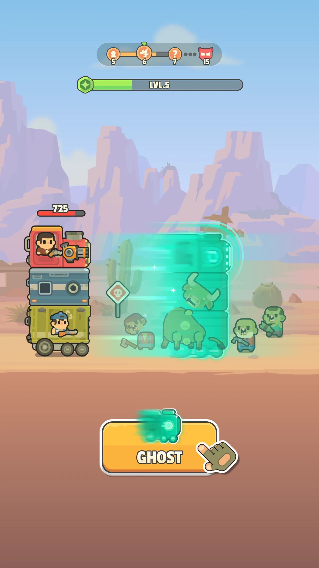 My Train Defense - Idle TD screenshot