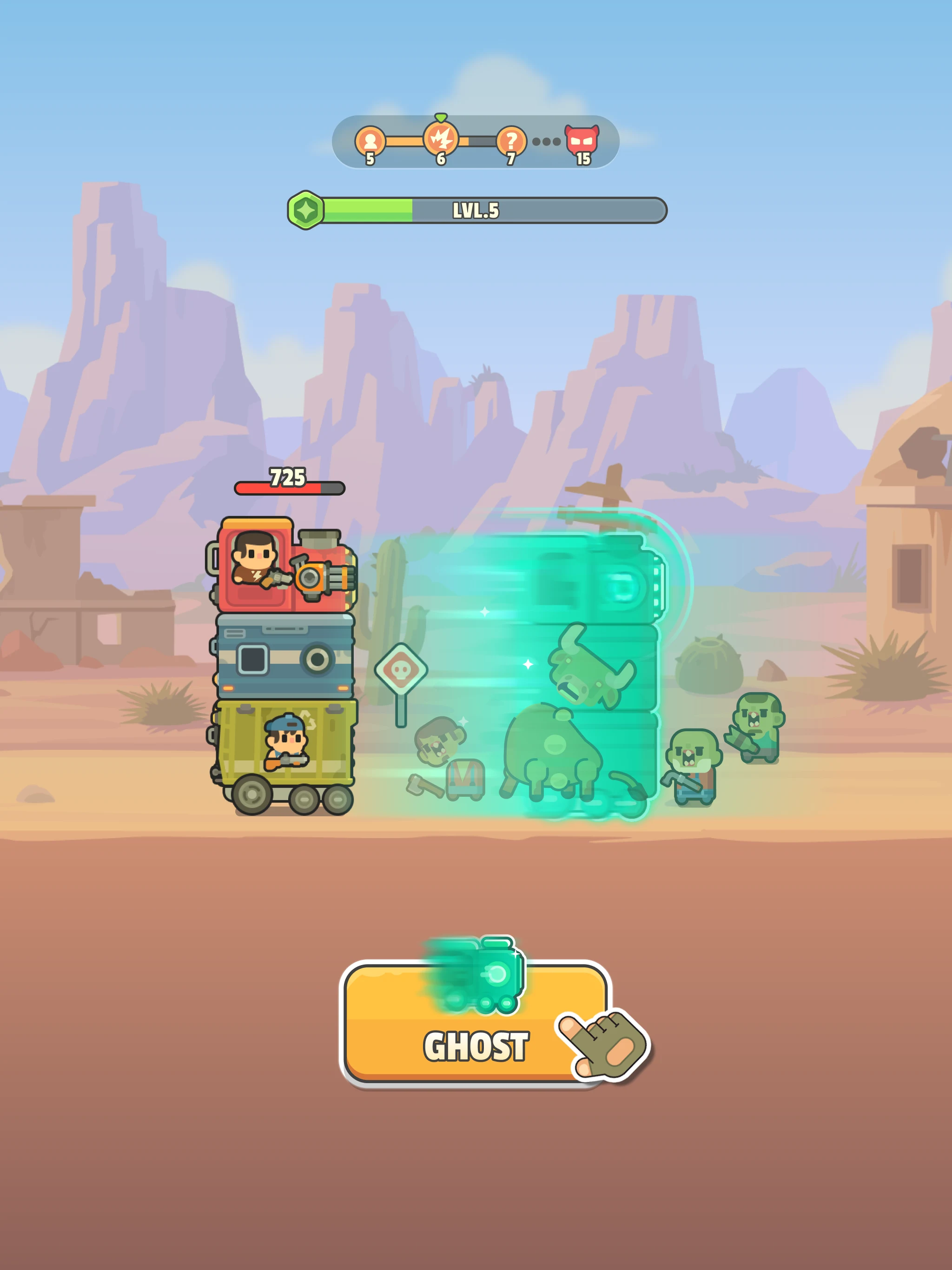 My Train Defense - Idle TD screenshot